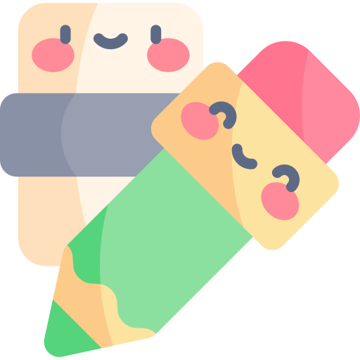 Pencil Kawaii Flat icon