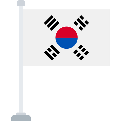 South korea Generic Flat icon