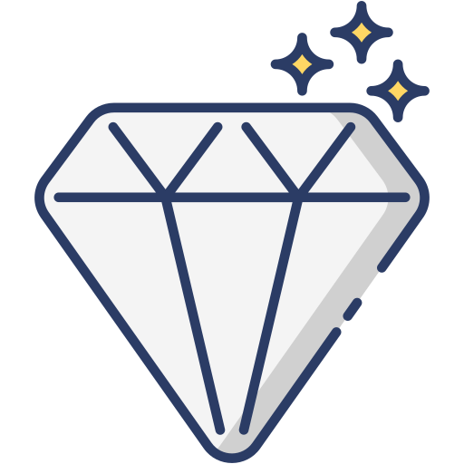 Gem Generic Outline Color icon