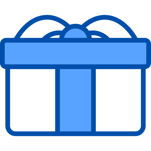 caja de regalo icono gratis