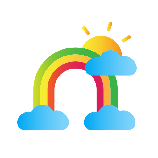 arcoiris icono gratis