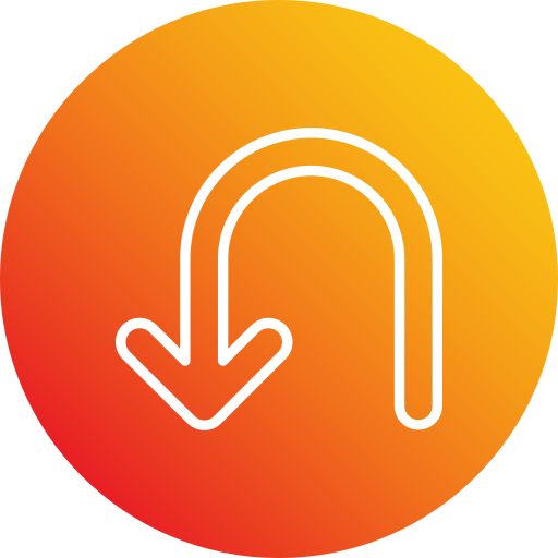 pfeil nach unten kostenlos Icon