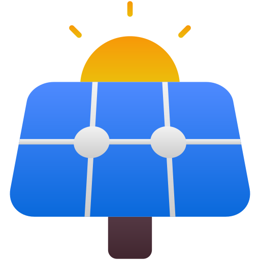 energía solar icono gratis