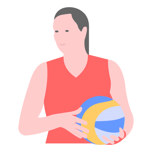 chica deportiva icono gratis