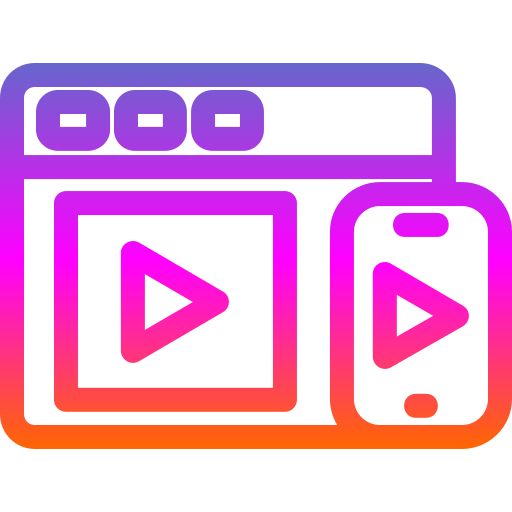 medios de comunicación social icono gratis