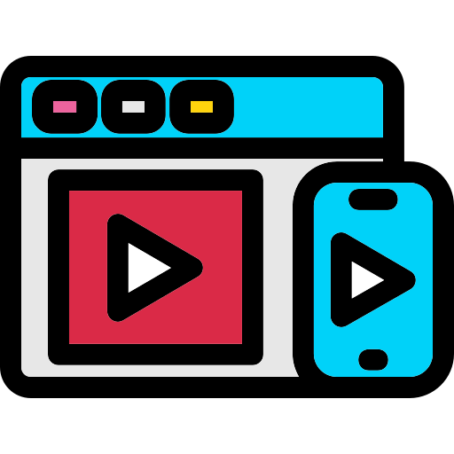 medios de comunicación social icono gratis