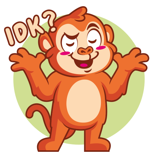 Idk free sticker Idk free sticker