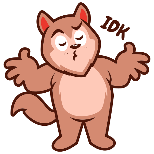 Idk free sticker Idk free sticker