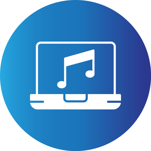 Music Generic Blue icon