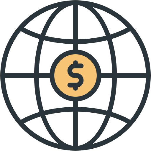 economia global icono gratis