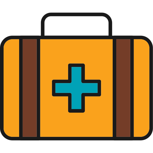 First aid kit Generic Outline Color icon