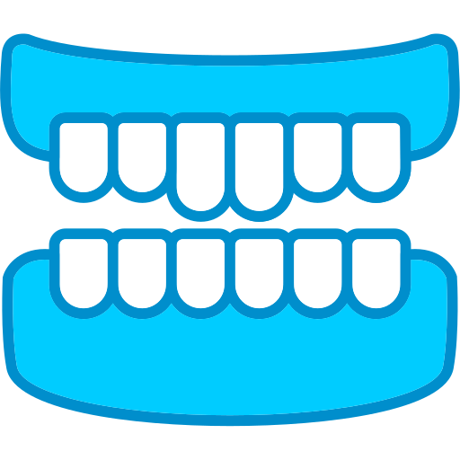 dentier Icône gratuit dentier Icône gratuit