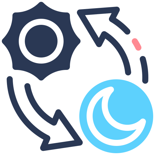 Day and night free icon