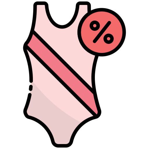 traje de baño icono gratis