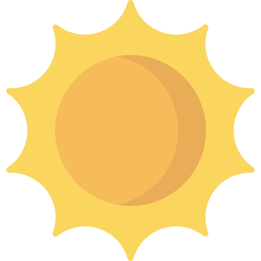 Sun free icon