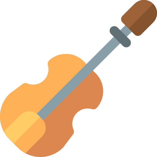 violín icono gratis