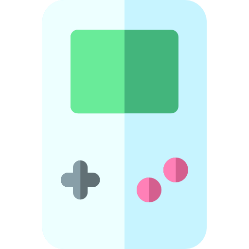 Game console Basic Rounded Flat icon