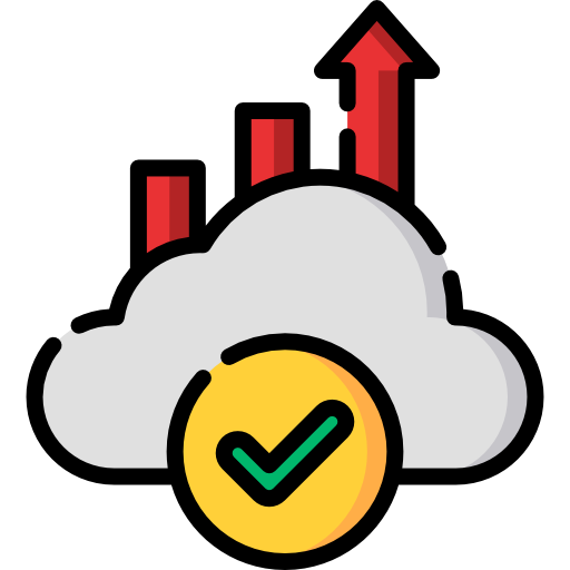 gráfico de barras icono gratis