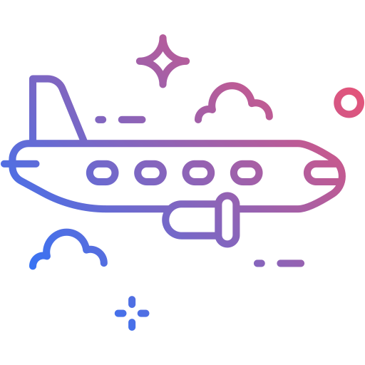 avión icono gratis