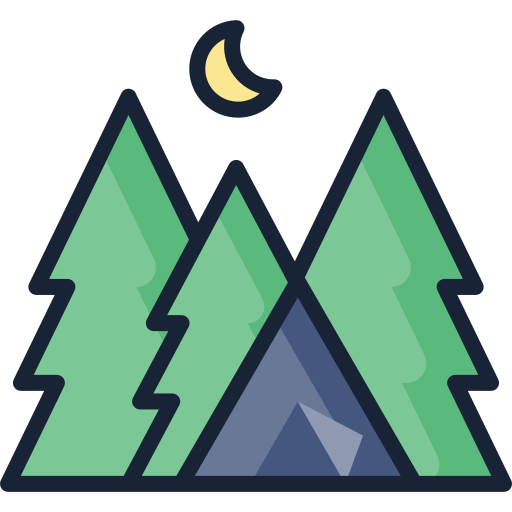 Camping free icon Camping free icon