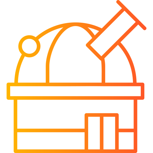 centro espacial icono gratis