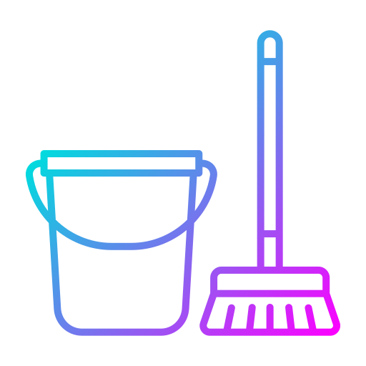 Broom Generic Gradient icon