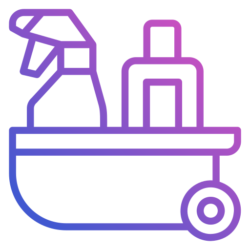 Cleaning service free icon
