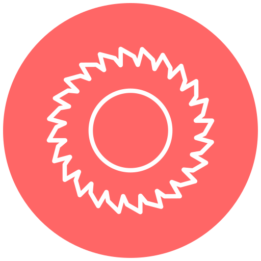 sierra circular icono gratis