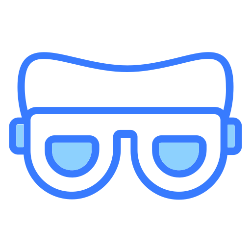 lentes de seguridad icono gratis