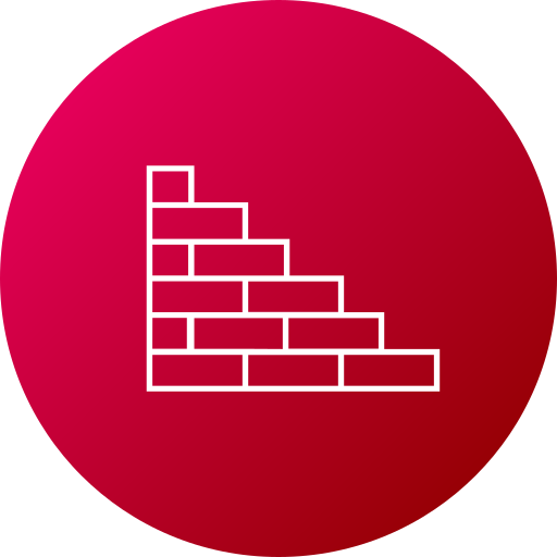 mur de briques Icône gratuit
