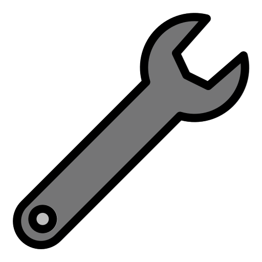 llave inglesa icono gratis