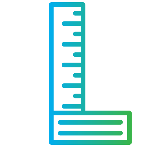 Ruler free icon Ruler free icon