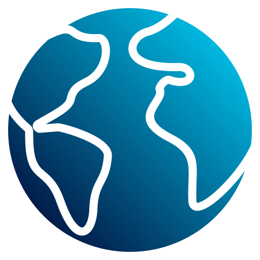 Earth Generic Flat Gradient icon