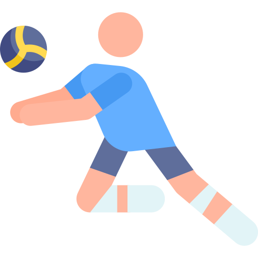 vóleibol icono gratis