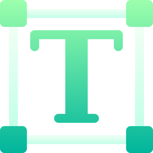 tipografía icono gratis