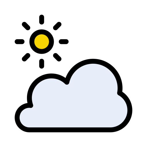 Weather Vector Stall Lineal Color icon