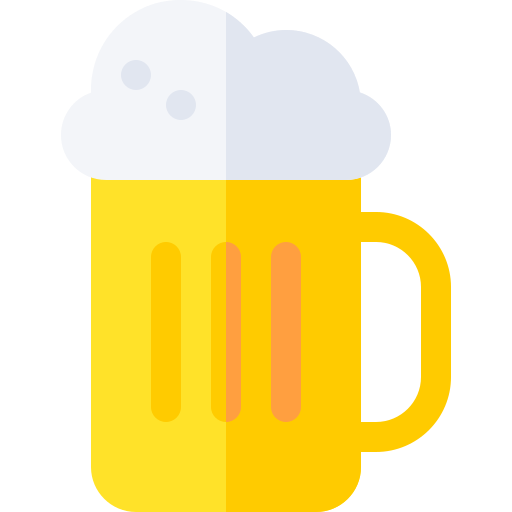 Beer Basic Rounded Flat icon