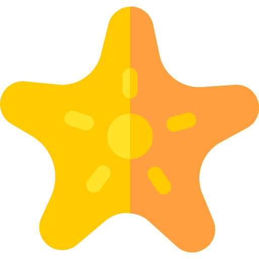 estrella de mar icono gratis