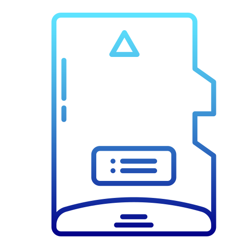 tarjeta de memoria icono gratis
