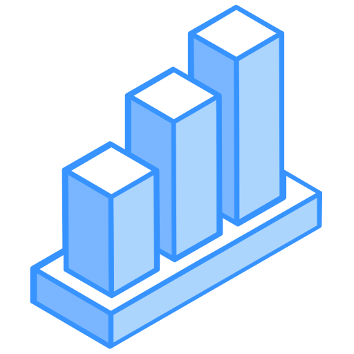 gráfico de barras icono gratis