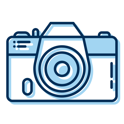 Camera Generic Blue icon