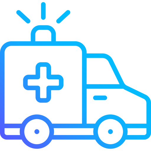Ambulance free icon