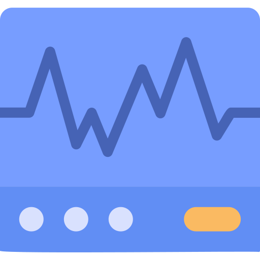 electrocardiograma icono gratis