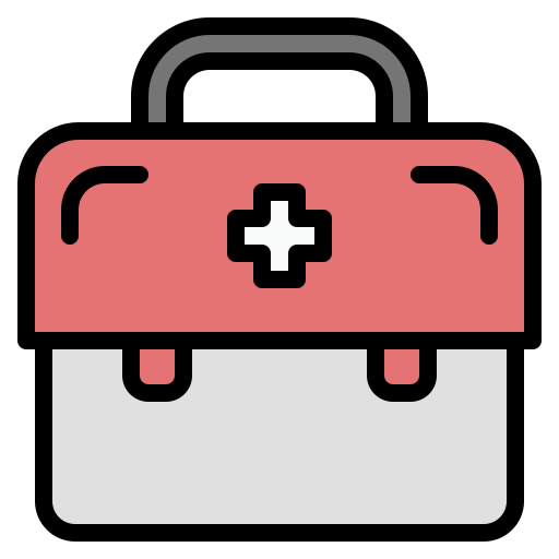 First aid kit Generic Outline Color icon