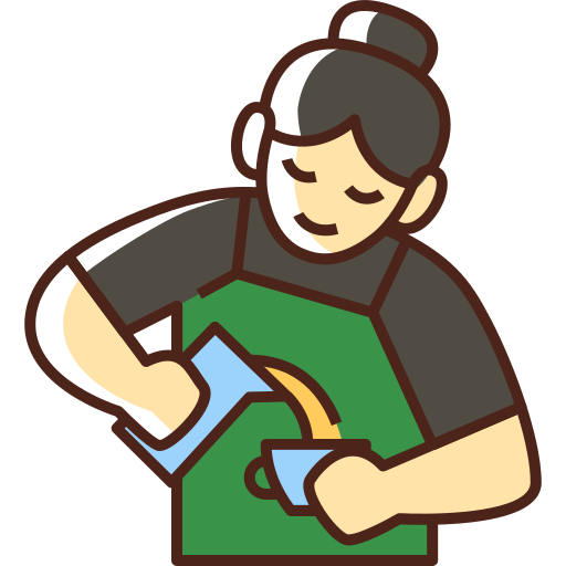 barista icono gratis