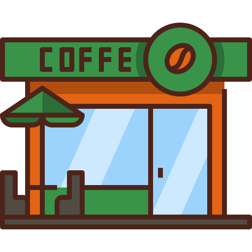 cafetería icono gratis