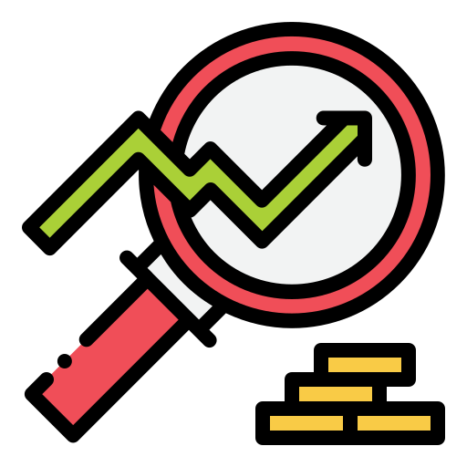 Forecast analytics Generic Outline Color icon