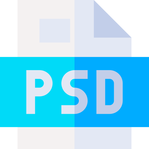 archivo psd icono gratis