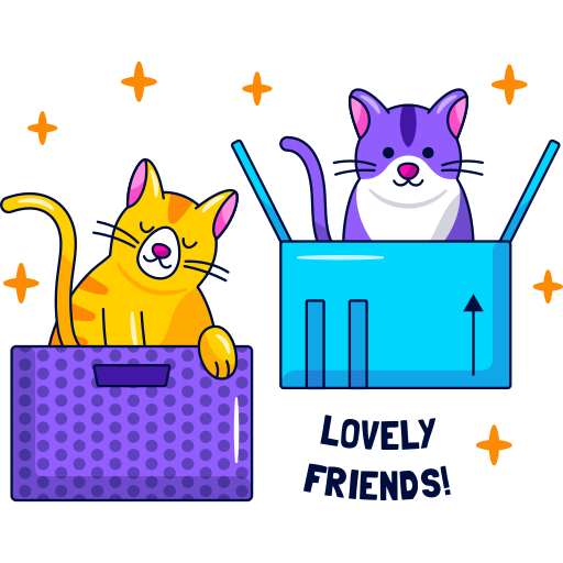 gatos grátis figurinha