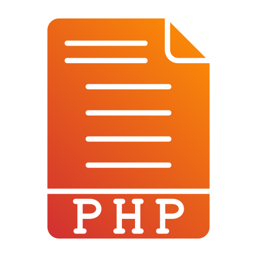 Php Generic Flat Gradient icon